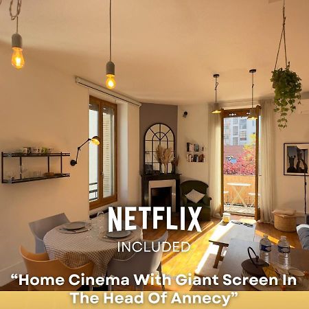 Duplex Loft - Central & Home Cinema Annecy Exteriör bild